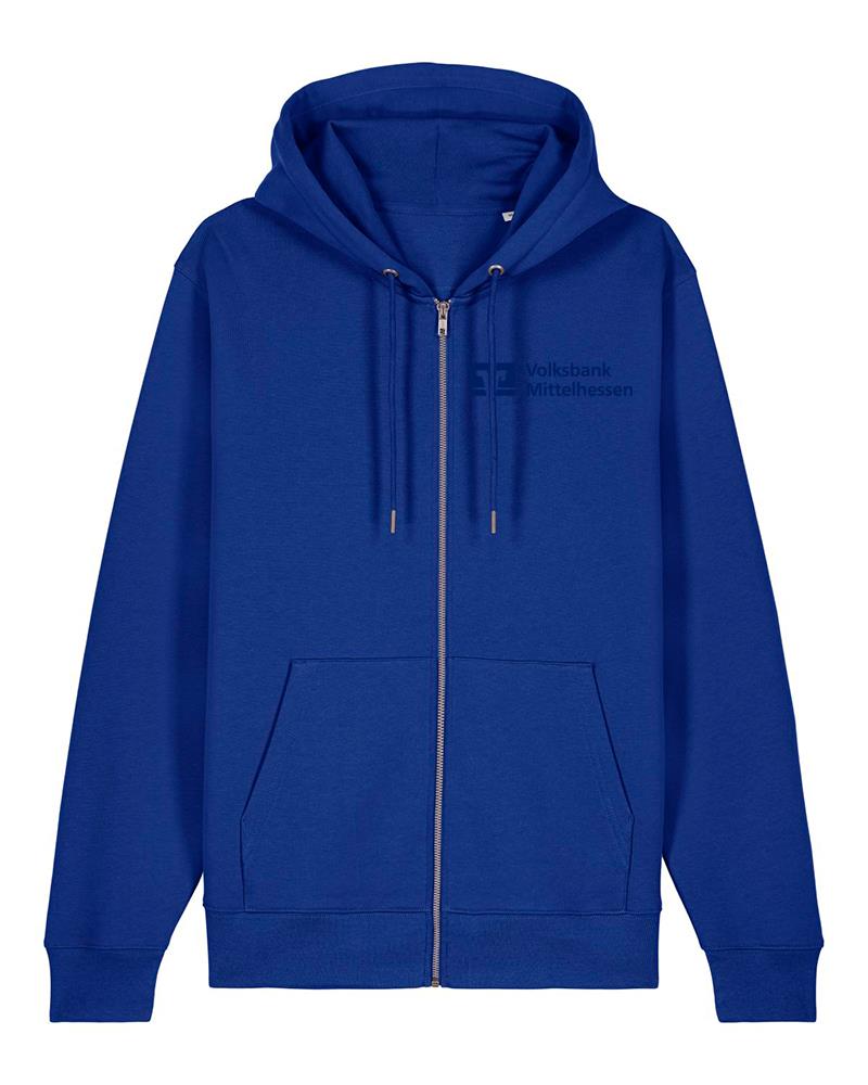 Zip-Hoodie-Worker Blue-XXL